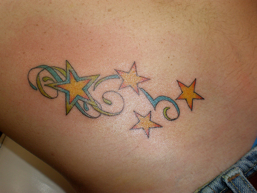 vaginal tattoos. Star Wrist Tattoo