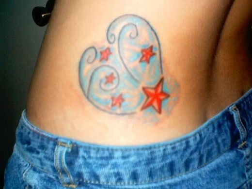 tattoos designs stars. Star Tattoo Design