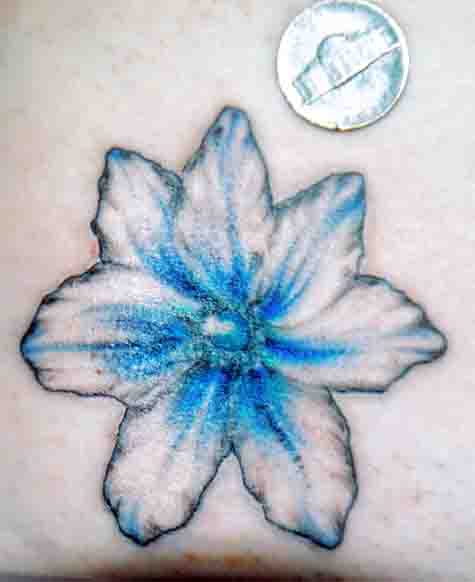 exotic flower tattoos. exotic flower tattoos