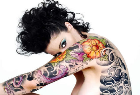 flower tribal tattoos. BEST ARM TRIBAL TATTOO