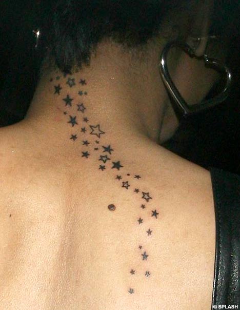 music with star tattoos. Music Tattoos & Music Note Tattoos 