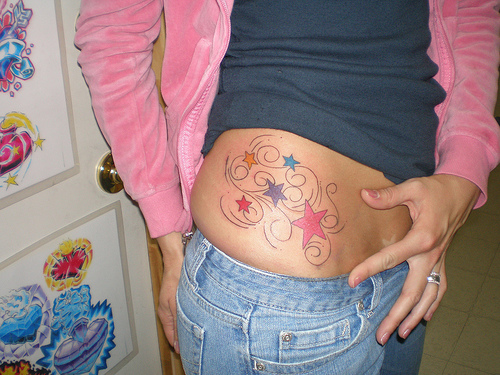 Nautical Star Tattoo Pictures. Tags: nautical star tattoos