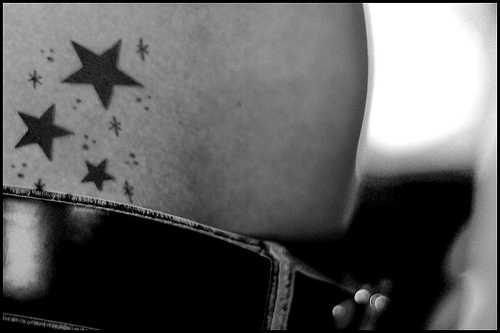 hip star / Star tattoos / Free Tattoo Designs, Gallery, 